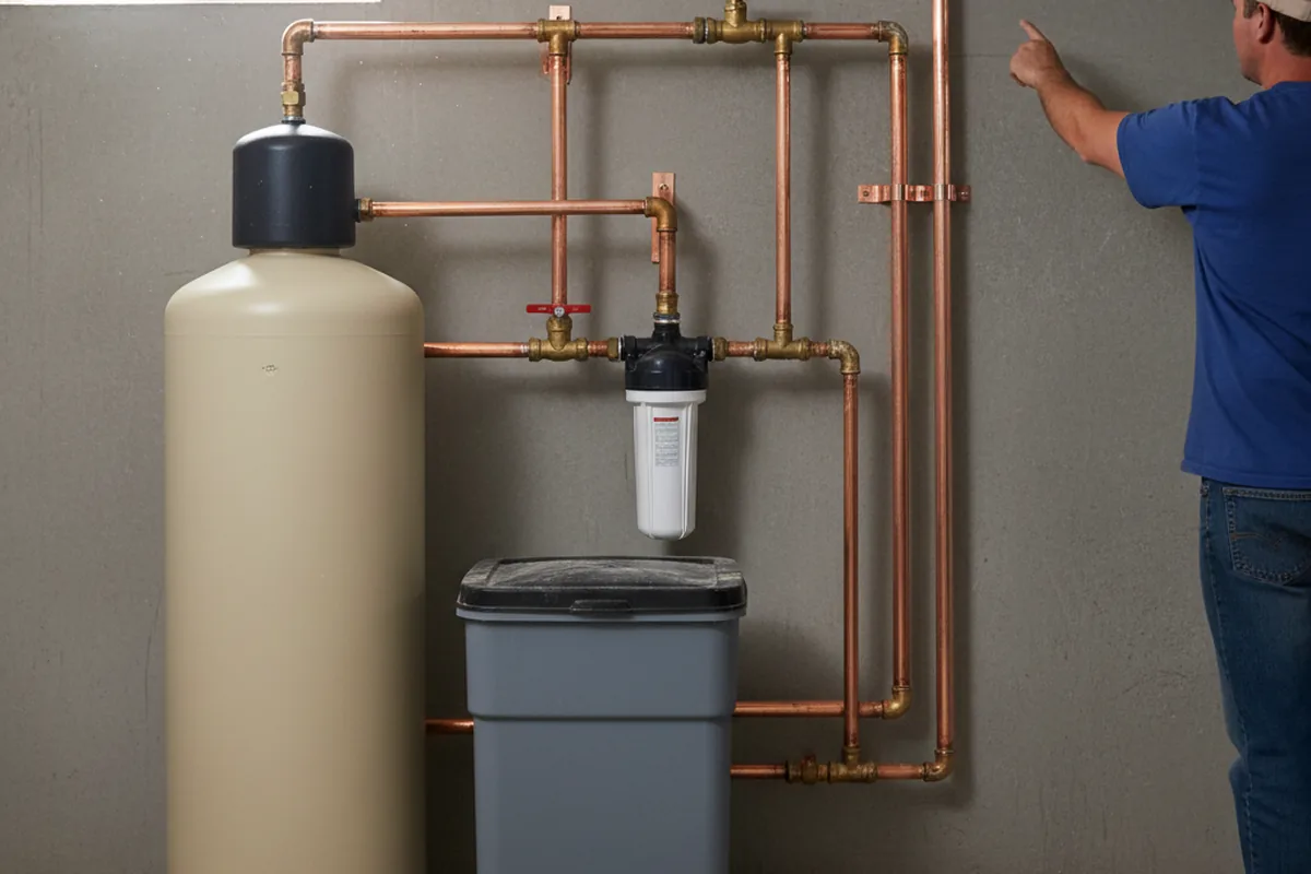 Whole-house water treatment system installed in Hull